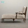 KVJ-7600 High quality living room french chaise lounge / long sofa chair / loft sofa