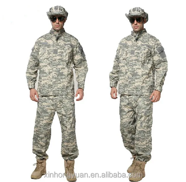 oem manufacture acu digital camouflage military uniform,army