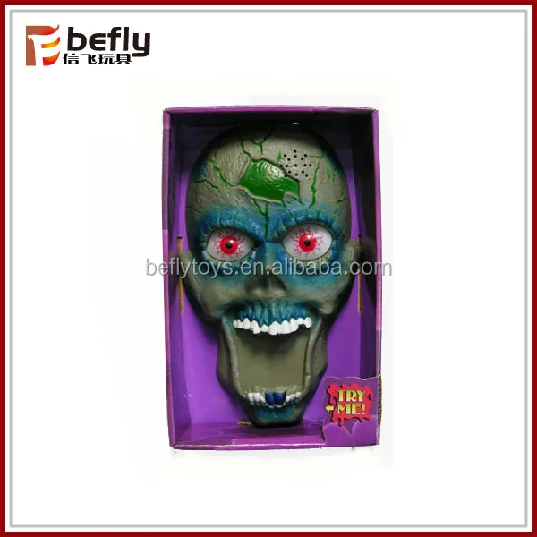 halloween plastic doorbell toy witch