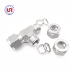 High Pressure Female Thread Connection 3 Way Pipe Fittings