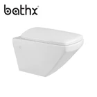 Hot Selling Cistern Concealed One Piece Sitting Wc Pedestal Closet Pan Toilet