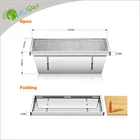 Traveling Picnic BBQ Lightweight Stainless Steel Outdoor Hiking Backpacking Portable Camping Wood Stove
