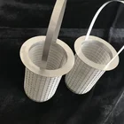 Two layer net filter barrel 60 mesh stainless steel filter cartridge