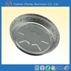 1000ml Round top quality USA, CANADA heavy gauge disposable aluminum foil catering cook frozen food packing containers with lid