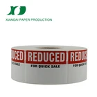 Great quality private label 55x43 private printed label machine