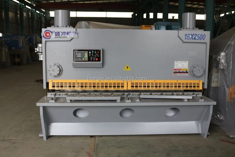 hydraulic guillotine for sheet metal machine, metal sheet cutting machine