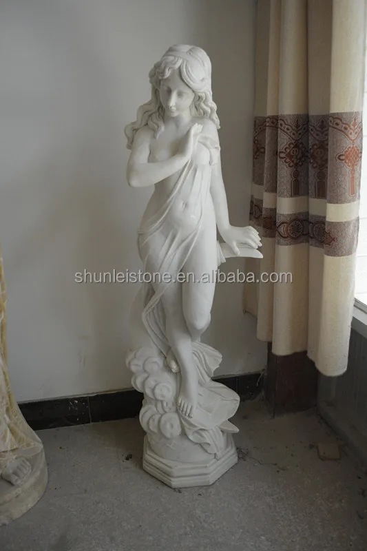 Hand Carved White Marble Nude Lady Sculpture Buy White Marble Lady