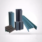 6061 6062 6063 T6 Stainless Steel anodized extruded aluminum profiles aluminum frame for door window