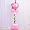 First Birthday Boy Girl Foil balloons And Dots Latex Balloons Kit For Party Decoration Greeting Favors