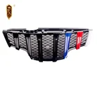 New auto accessories stoving varnish front bumper radiator grille with chromed fit for NISSAN X-TRAIL