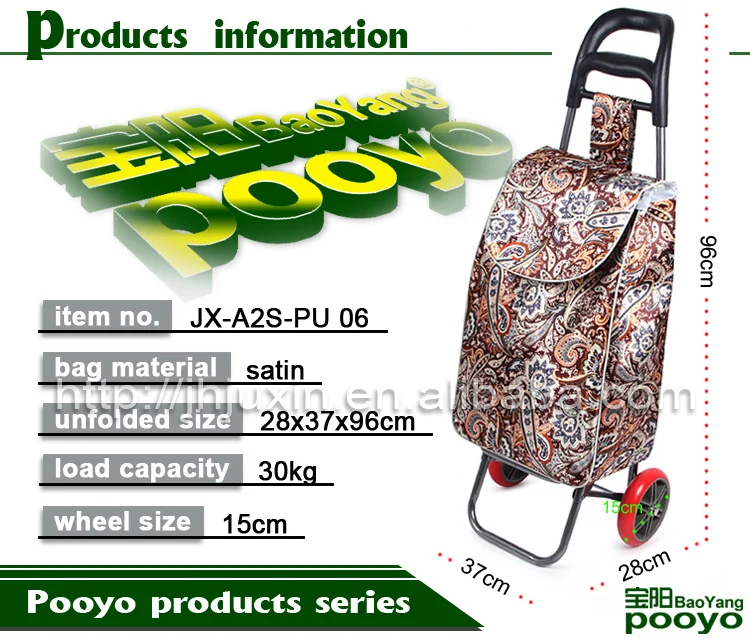 folding shopping cart fashion metal folding shopping cart