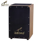 Gecko CL19BK birchwood Wooden drum box cajon drum percussion instrument