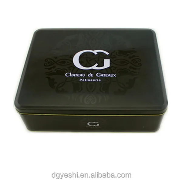 Custom Metal Square Gift Packing Tin Boxes For Cookies.jpg