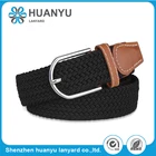 Unisex Canvas Woven Men Elastic Stretch Waist Belt
