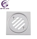 Stainless steel 304 316 100mm floor drain balcony water drain