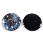 China manufacturer wholesale garment accessories 2 holes shirt resin button custom made sewing button
