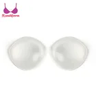 Silicone Gel Bra Inserts Clear Breast Push Up Reusable Breast Bra Filler Enhancers Waterproof