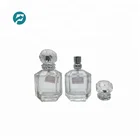 Pump Sprayer Design Perfume Bottle Glass Price 25ml High Quality 2017 New Design Crystal Empty Perfume Glass Bottle