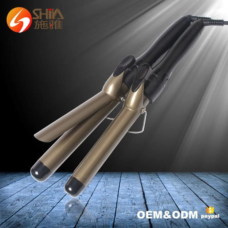 curling iron with balls