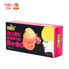 Custom personalised biscuit tins hot selling strawberry flavor cookie 50g