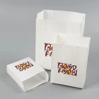 Good quality greaseproof snack takeaway food packaging paper bags