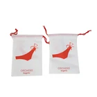 Wholesale Cheap eco friendly recyclable biodegradable reusable custom non woven shoe drawstring bag