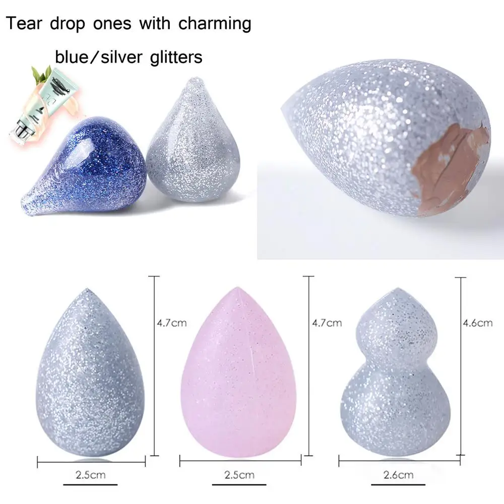 2017 Hot girls Premium Product !!! Flawless Blender Foundation Puff blending silisponge Makeup sponge 3D silicone sponge (17).jpg