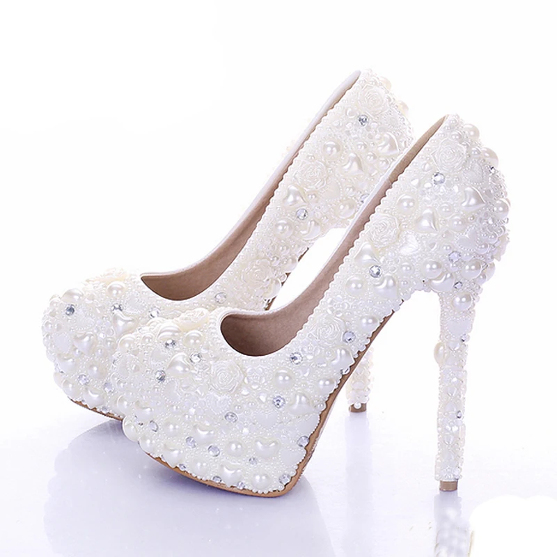 ivory color wedding shoes