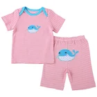 OEM Summer Hot Sale Unisex Baby Boutique Clothing Sets