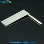 Brass terminal assembly with electrical CuNi pins