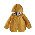 2406/factory direct sale best quality handsome Wear on both sides coat for kids