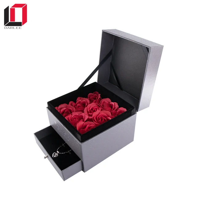 luxury gift craft wholesale cardboard paper jewelry packaging
