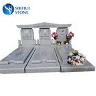Unque Design Muslim Tombstone In White Granite For Sale