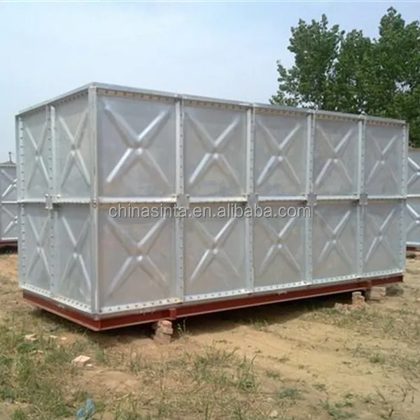 100 Cubic Meters Galvanized Water Tanks/professional Galvanized Steel