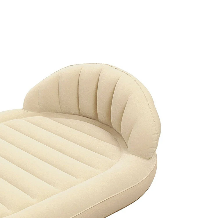air bed with backrest
