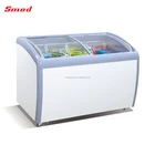 low power consumption deep freezer portable ice cream display chest freezer