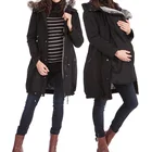 Womens Babywearing Jacket Softshell Maternity Coats Clothing