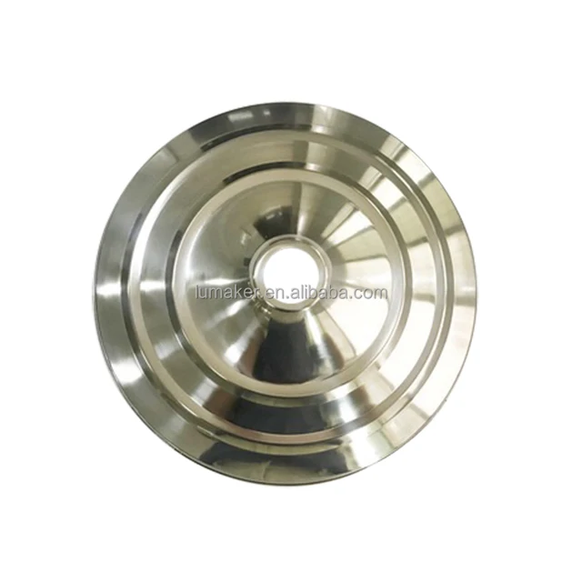Custom metal spinning stainless steel chair base