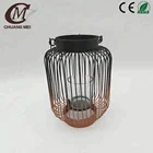 Wholesale Single Black Metal Lantern Candle Holder For Home & Garden