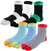 Unisex Striped Flip Flop Split 2-Toe Tabi Socks Value Pack