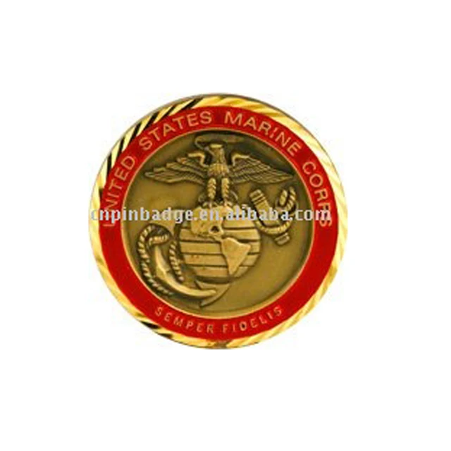 marine corps coin