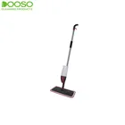 Microfiber straight aluminum pole spray mop for household