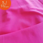 NO MOQ 185gsm 86 polyester 14 spandex plain lycra tricot fabric for swimwear