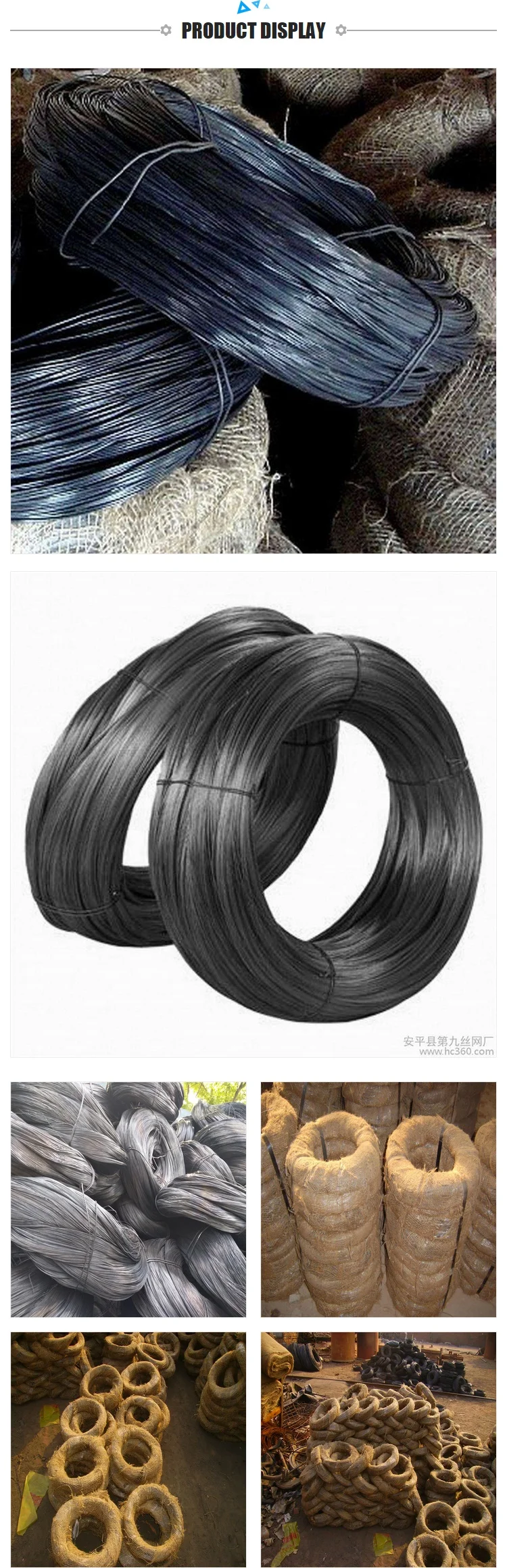14 gauge16# gauge 16 gauge bwg 21 black annealed steel iron binding tie wire