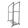 Free standing coat hanger stand clothes rack