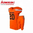 wholesale cheap custom sublimation american football uniforms