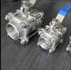 Tello price stainless steel flange stainless steel 304 ss316l dn40 4 inch 1 inch 3pc ball valve