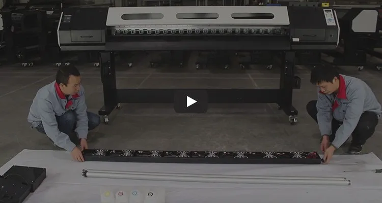 eco solvent printer machine /hot lamination