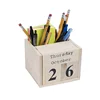 Classic creative wooden pencil box for Arts Crafts and Home Storage