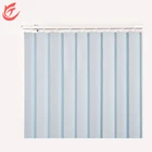 Popular window polyester fabric vertical blinds